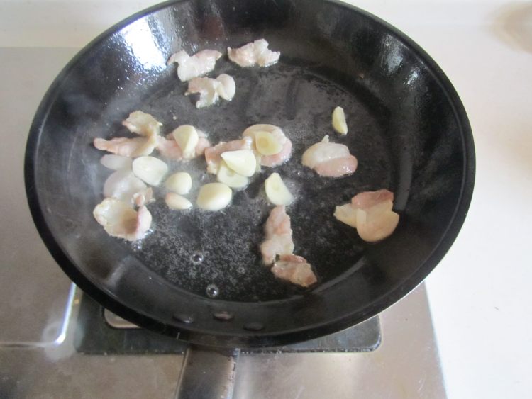 青南瓜炒肉片步骤3