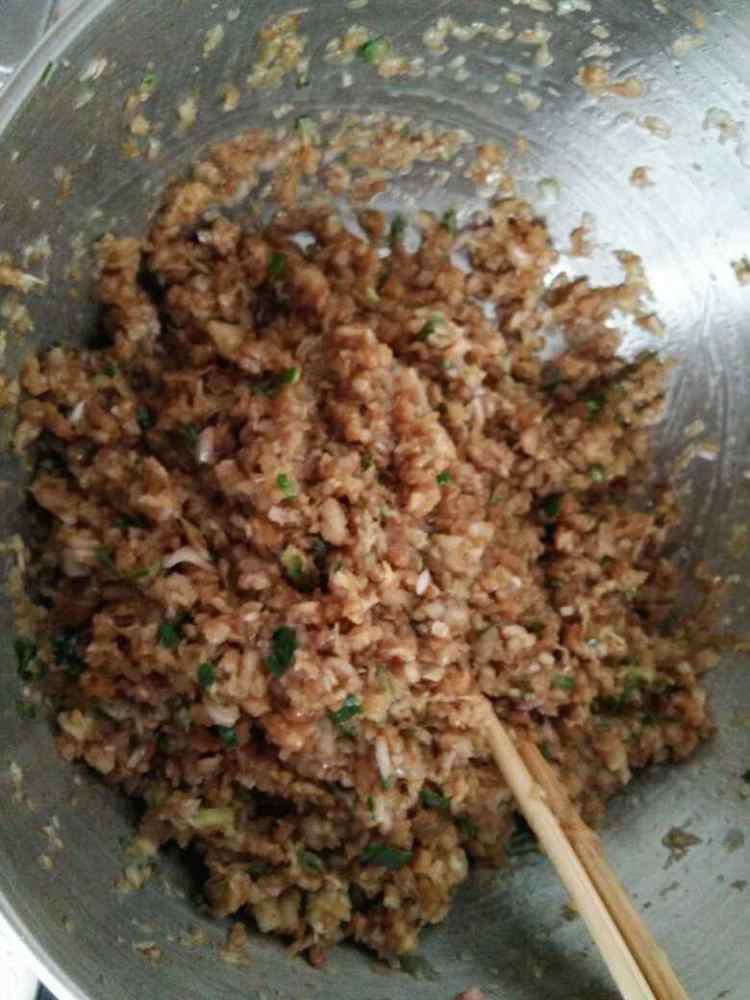 酸菜馅煮饺步骤6