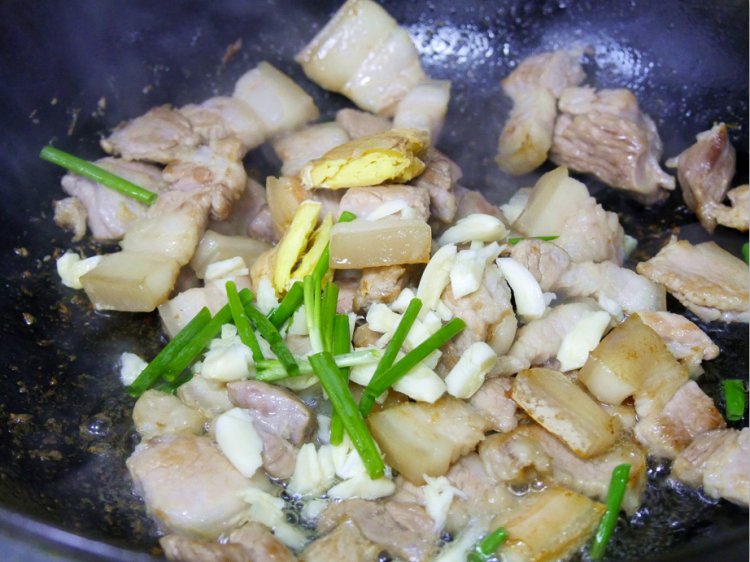 春笋烧肉步骤4