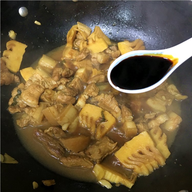 春笋烧肉步骤9