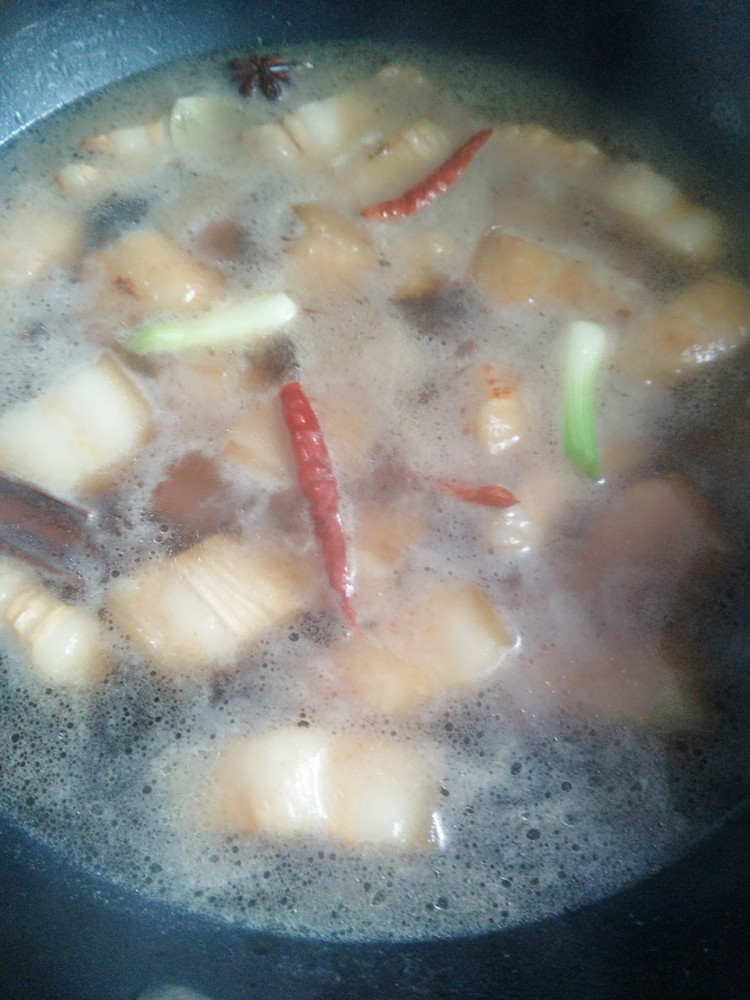 胡萝卜土豆烧肉步骤8
