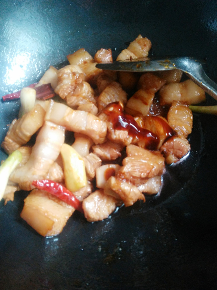 胡萝卜土豆烧肉步骤7