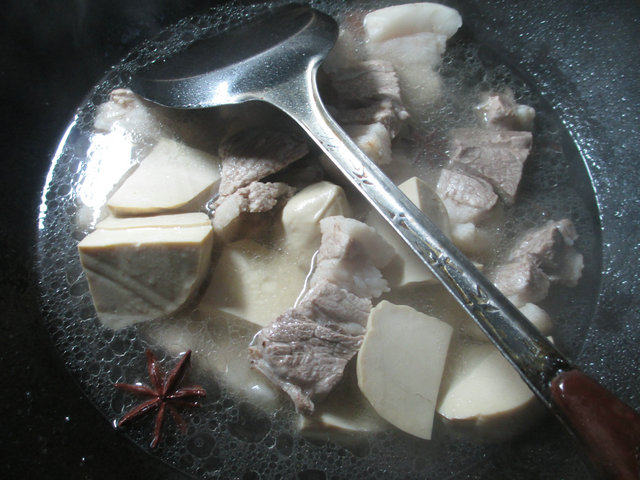 鲜素鸡烧五花肉步骤7