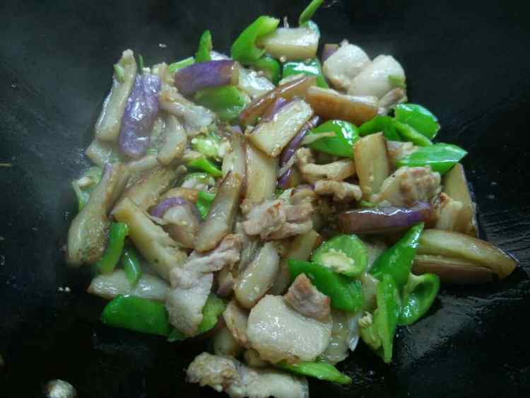 茄子肉片步骤8