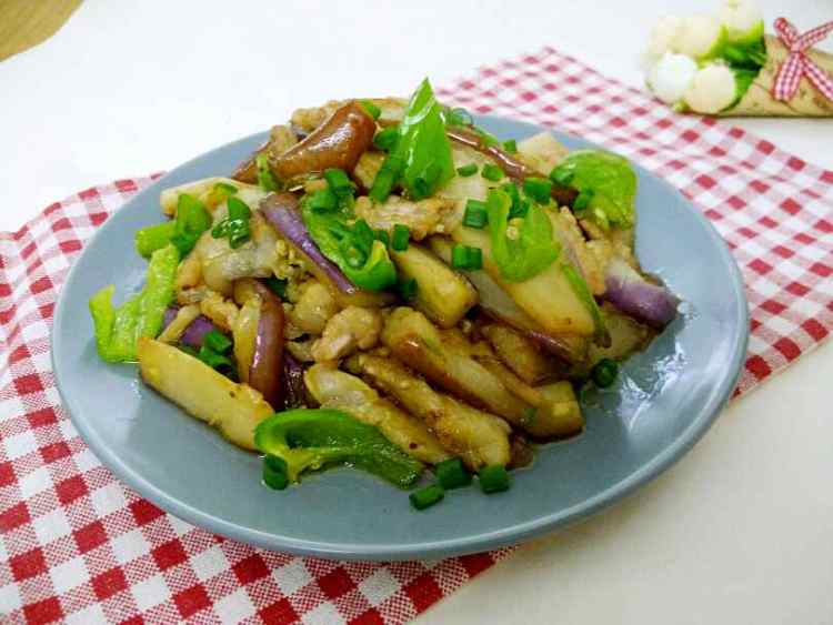 茄子肉片步骤9