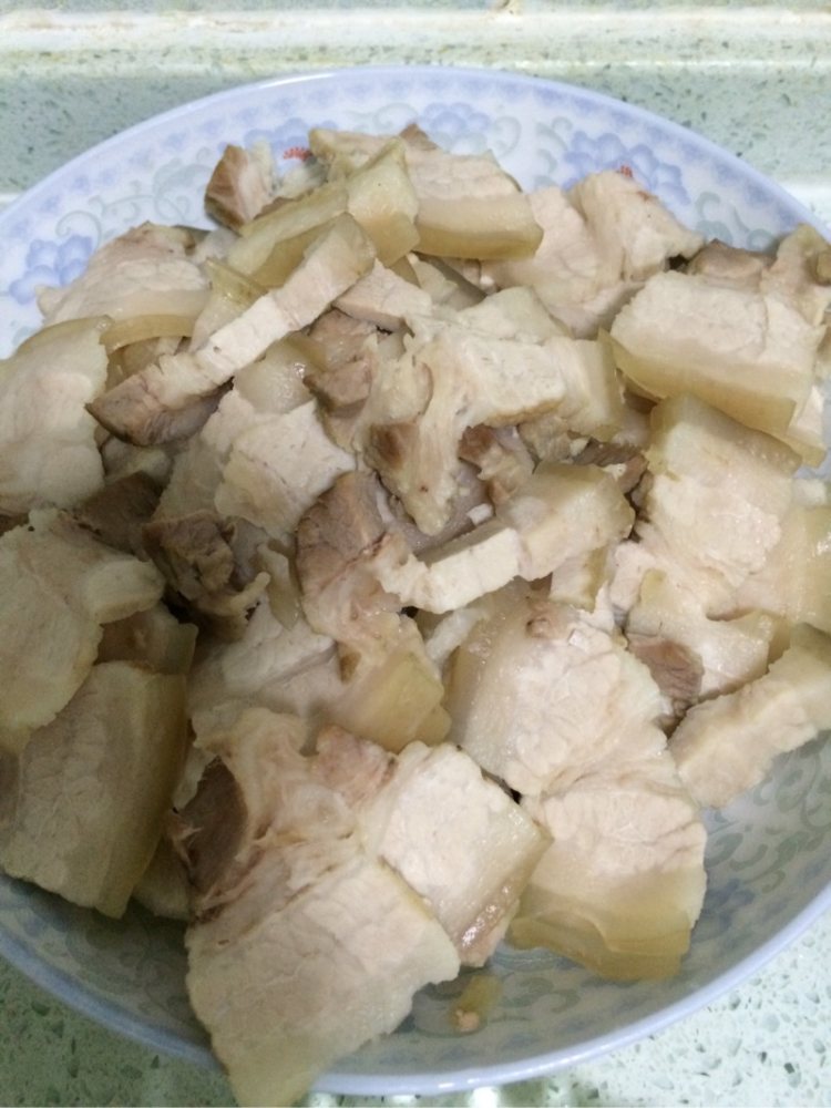 香炒五花肉步骤1