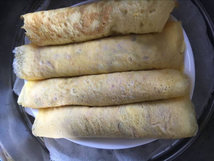 黄金肉卷步骤7