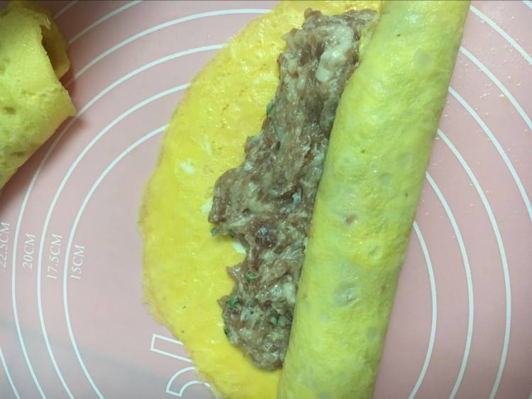黄金肉卷步骤6