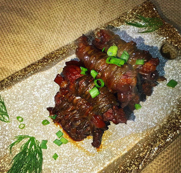 干豇豆烧肉步骤7