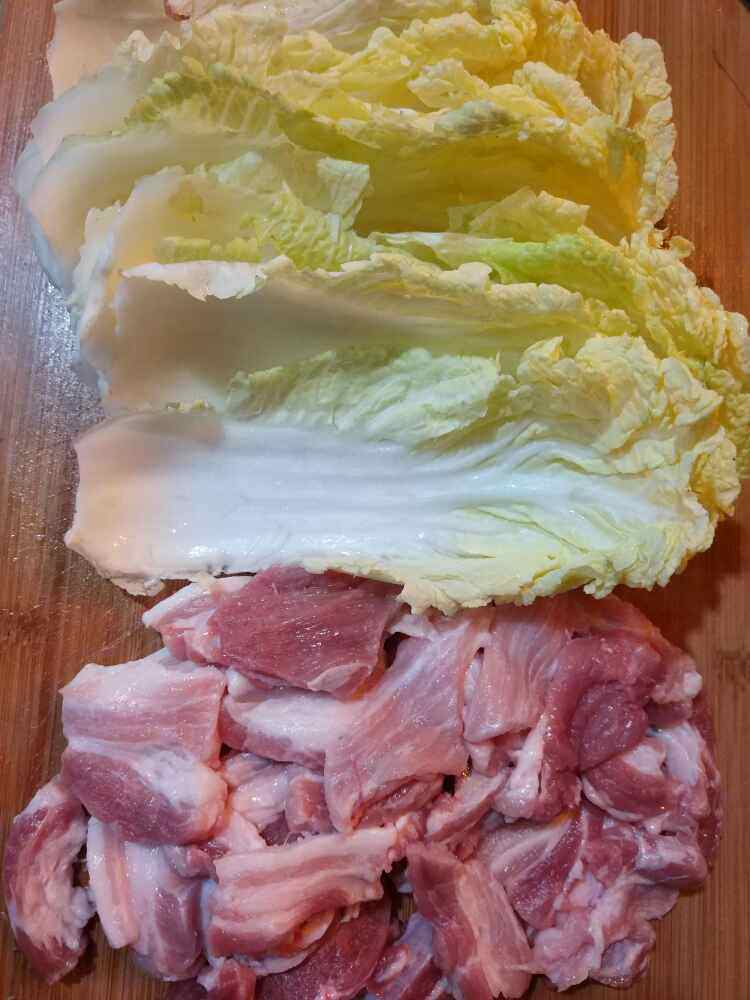 8娃娃菜卷烤肉步骤1