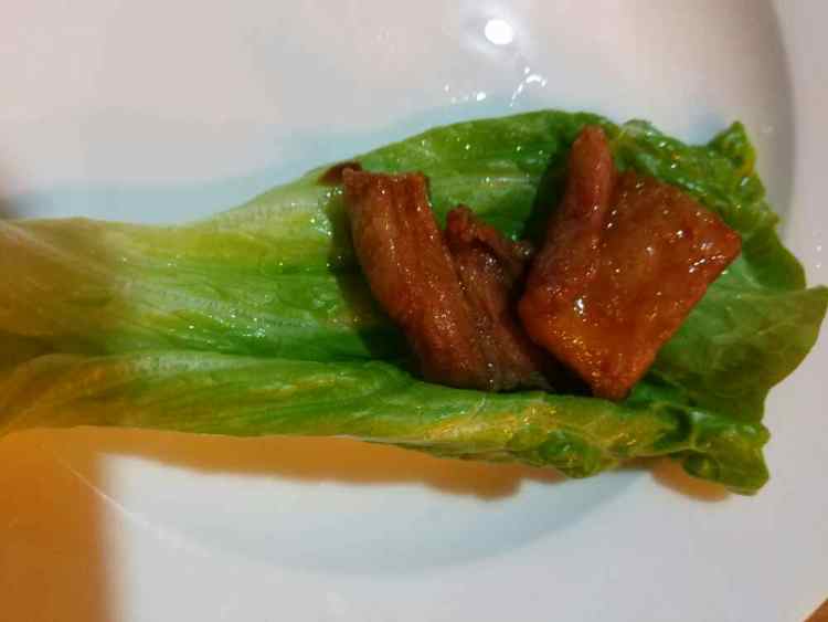 8娃娃菜卷烤肉步骤7
