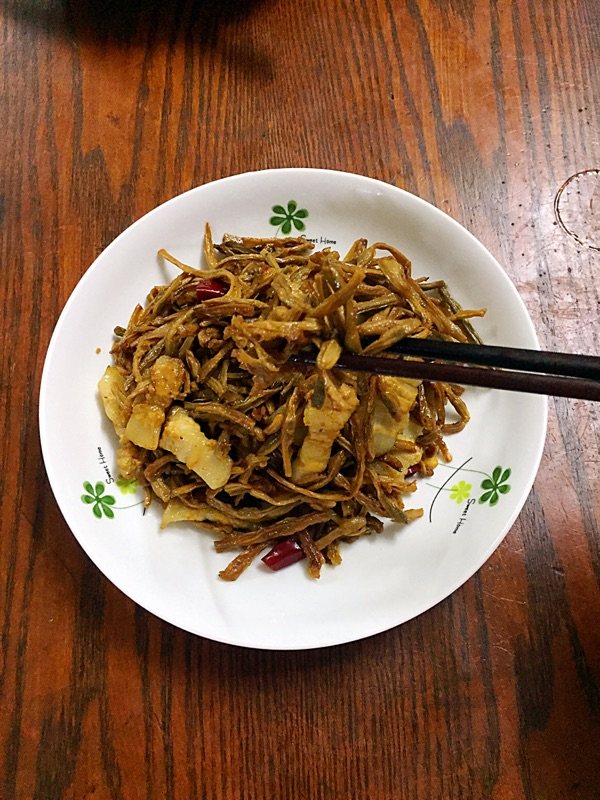 干豆角炒肉步骤11
