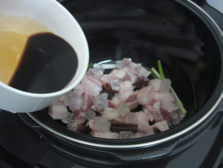 红烧肉#非转基因金龙步骤10