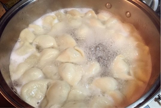 虾仁韭菜饺子步骤6
