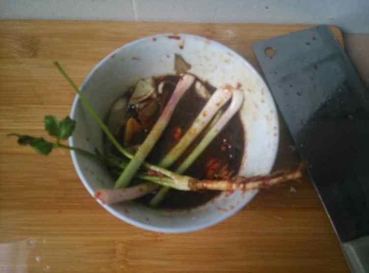 扣肉慈姑煲步骤12