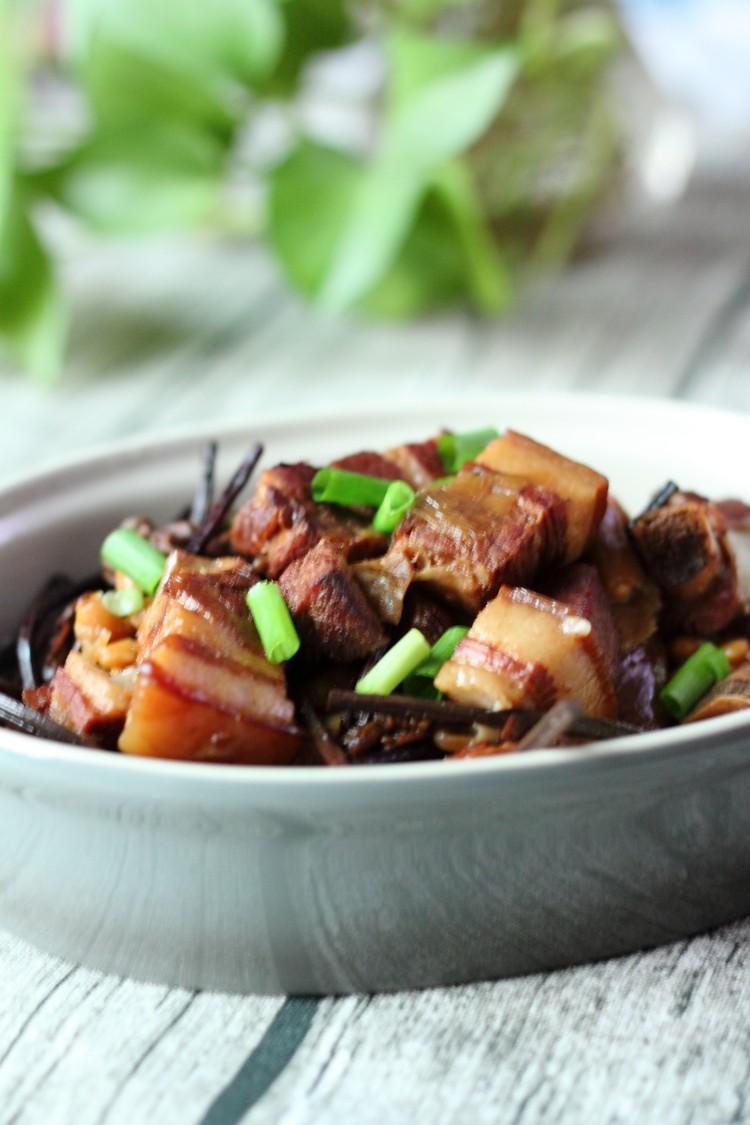 蕨菜黄豆炖肉步骤15