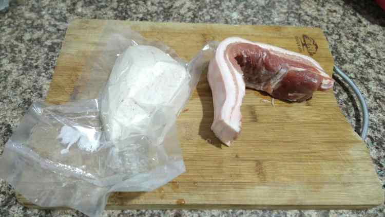 芋头扣肉#非转基因金步骤1