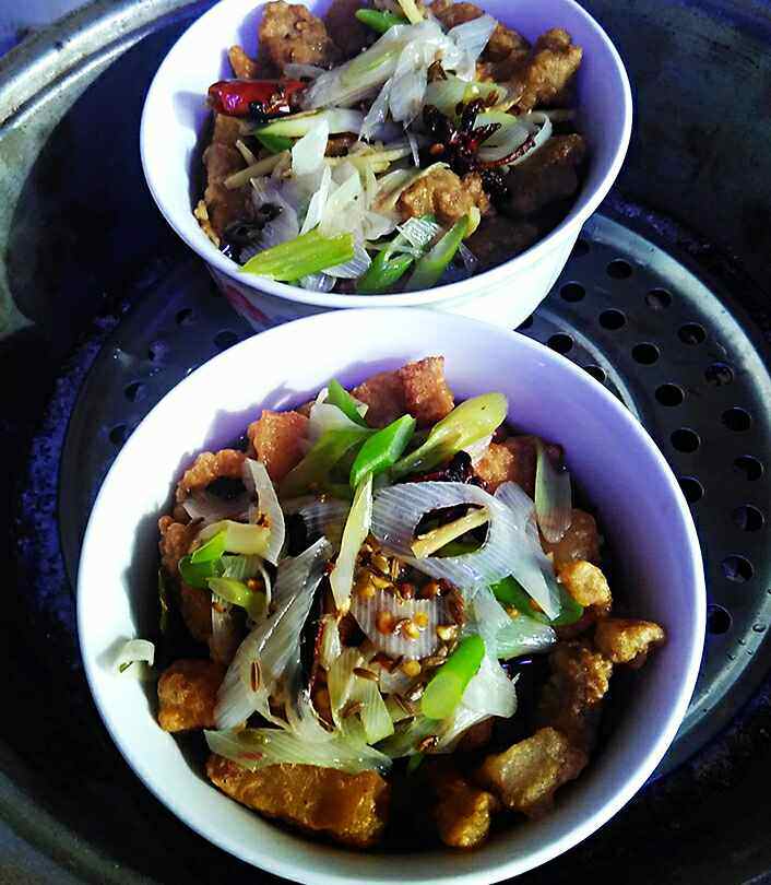 蒸碗小酥肉步骤12