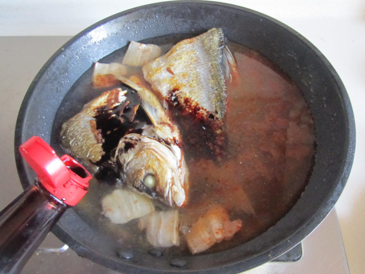 豆瓣烧鱼步骤8