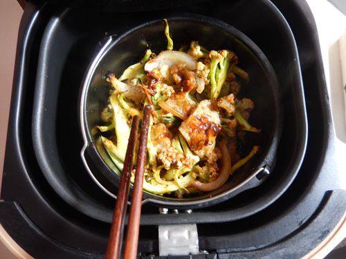 香辣炸花菜步骤7
