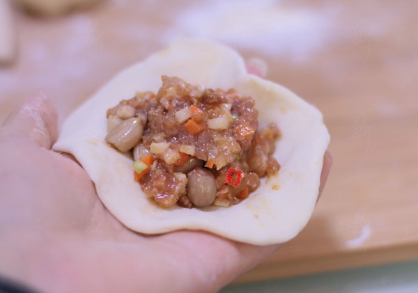 南乳花生肉馅包步骤12