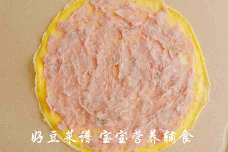 虾仁猪肉蛋卷步骤12