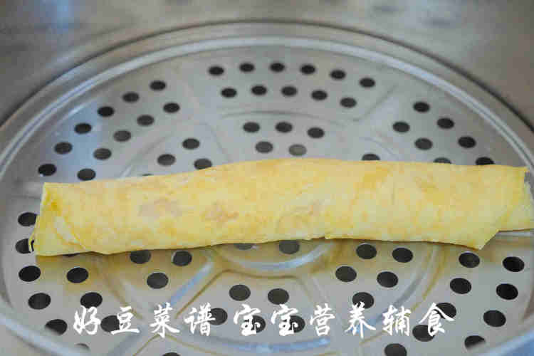 虾仁猪肉蛋卷步骤14