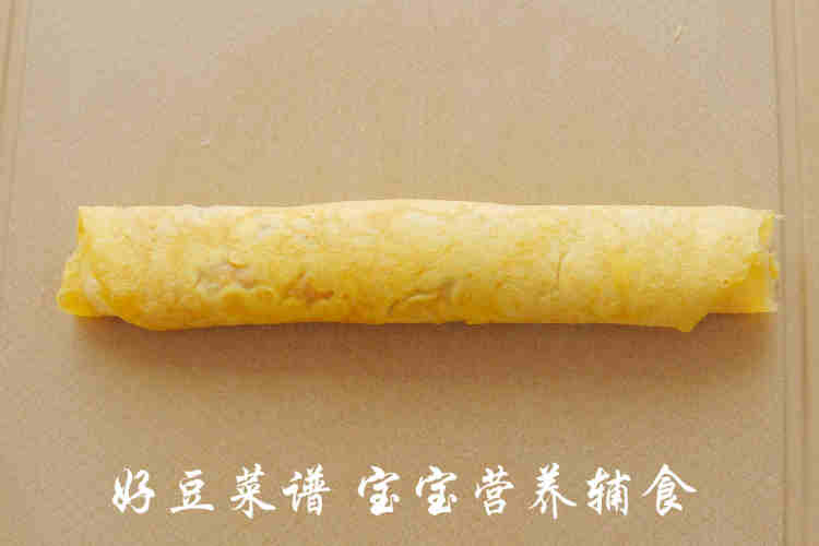 虾仁猪肉蛋卷步骤13