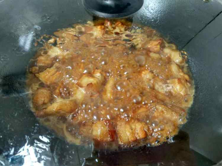 超简版红烧肉步骤6