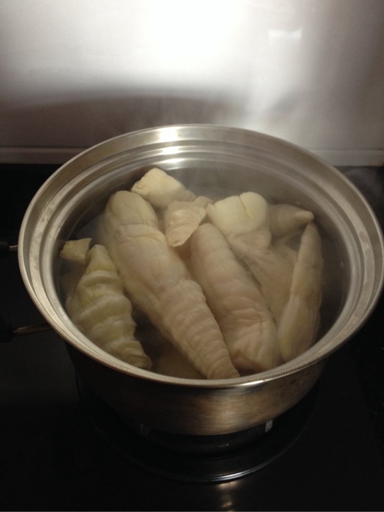方竹笋干焖猪肉步骤3