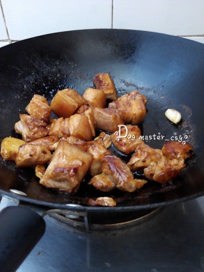 香菇红烧肉步骤4