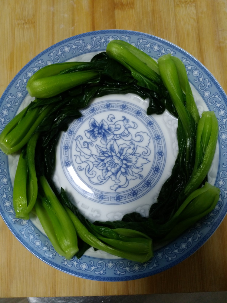 油菜红烧肉步骤13