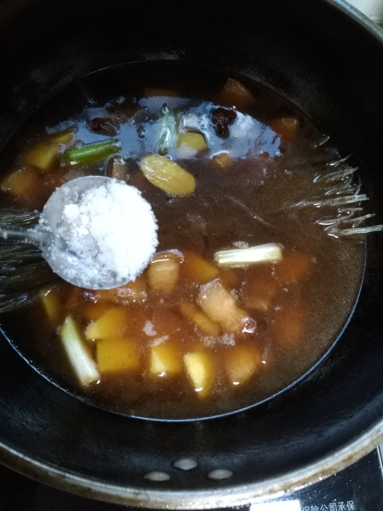 油菜红烧肉步骤12