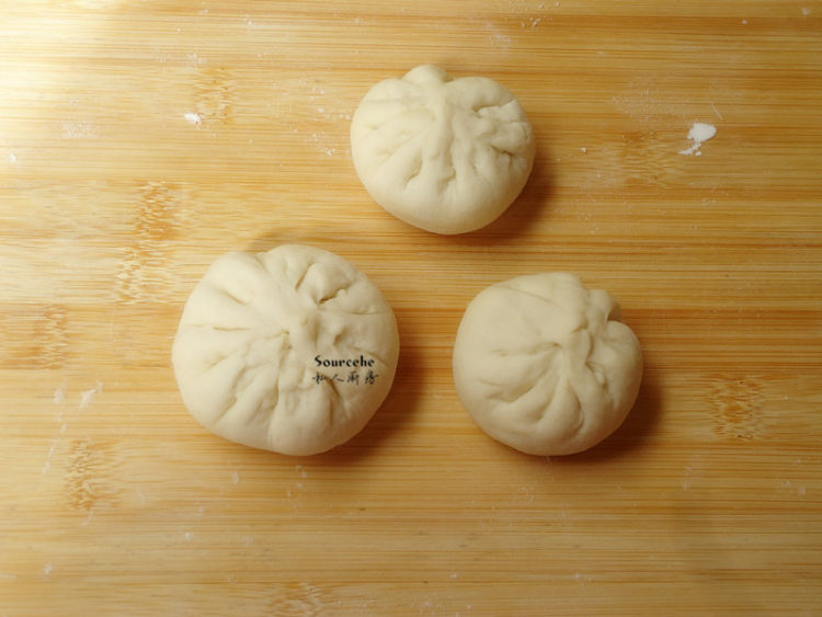 香葱肉包步骤7