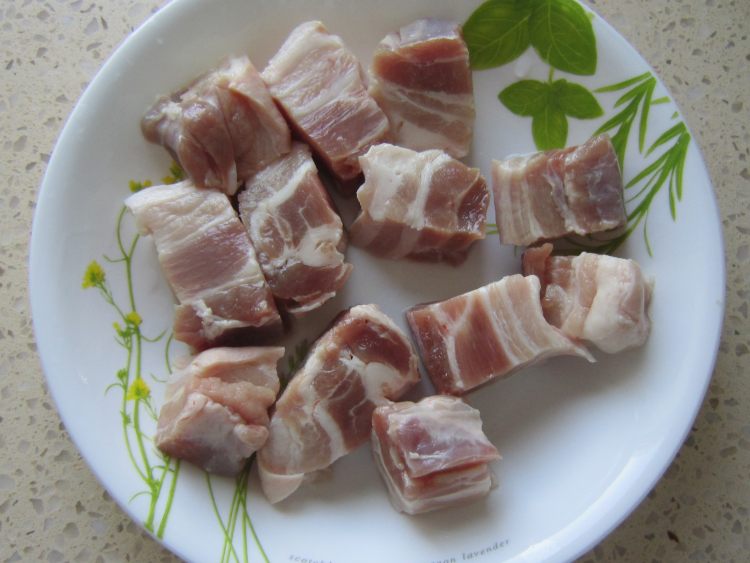 菱角烧肉步骤4