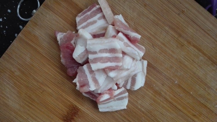 肉片茭白步骤2