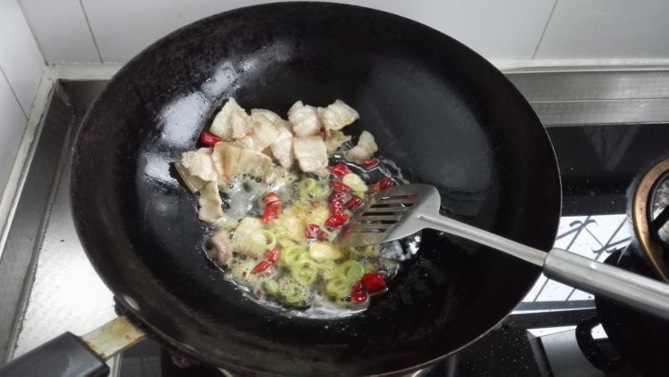 肉片茭白步骤4