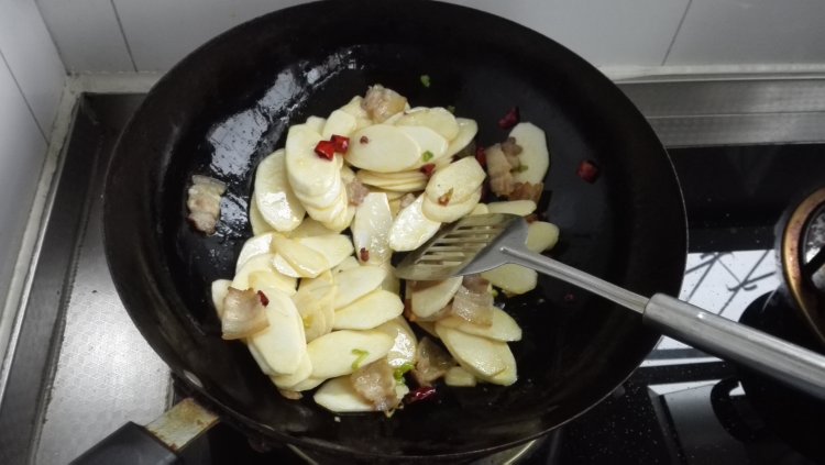 肉片茭白步骤5