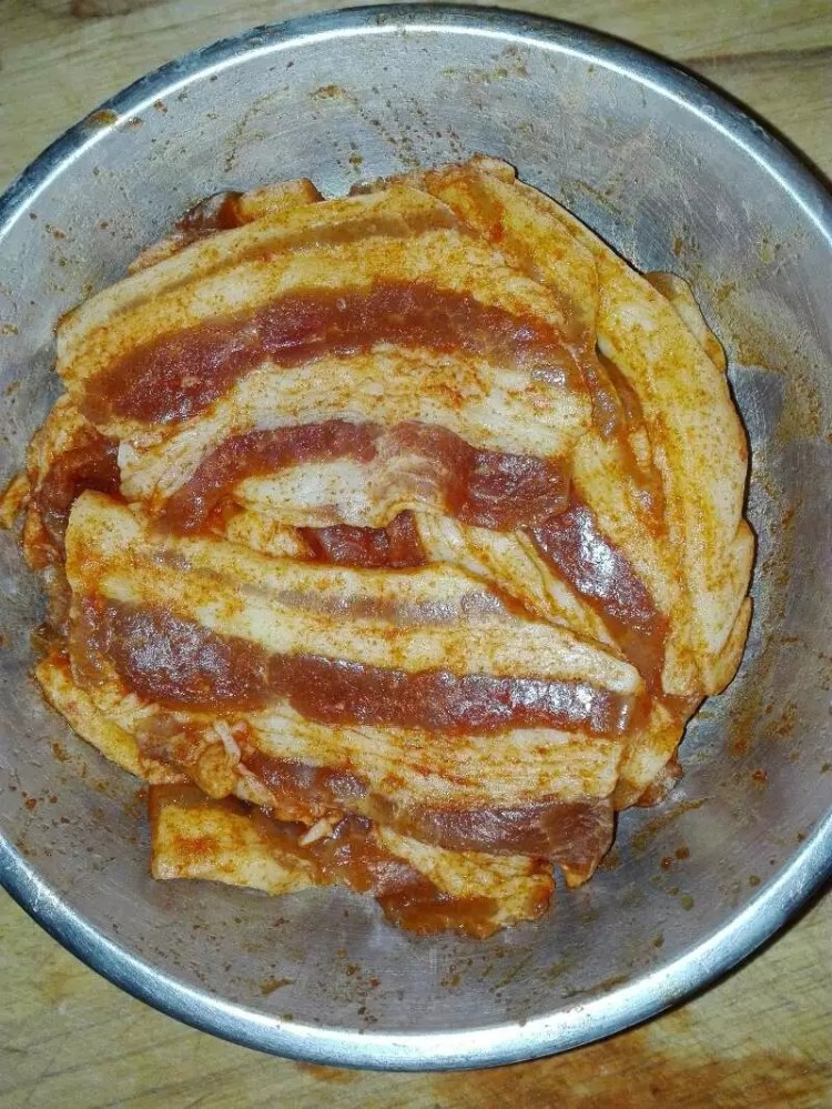 烤五花肉土豆片步骤1