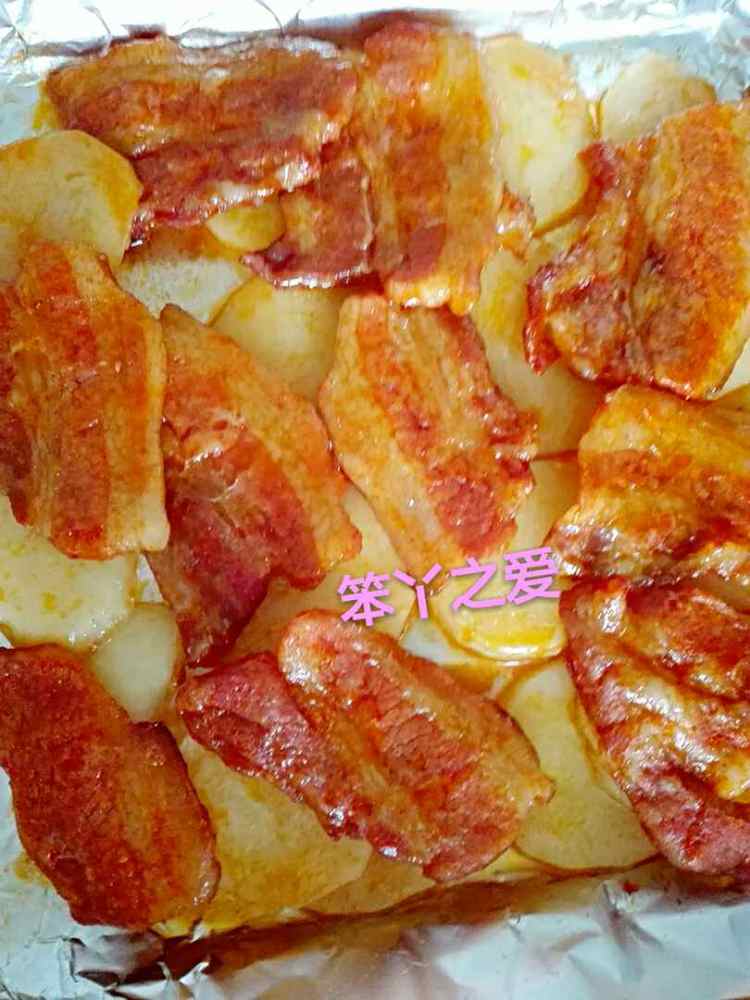 烤五花肉土豆片步骤4