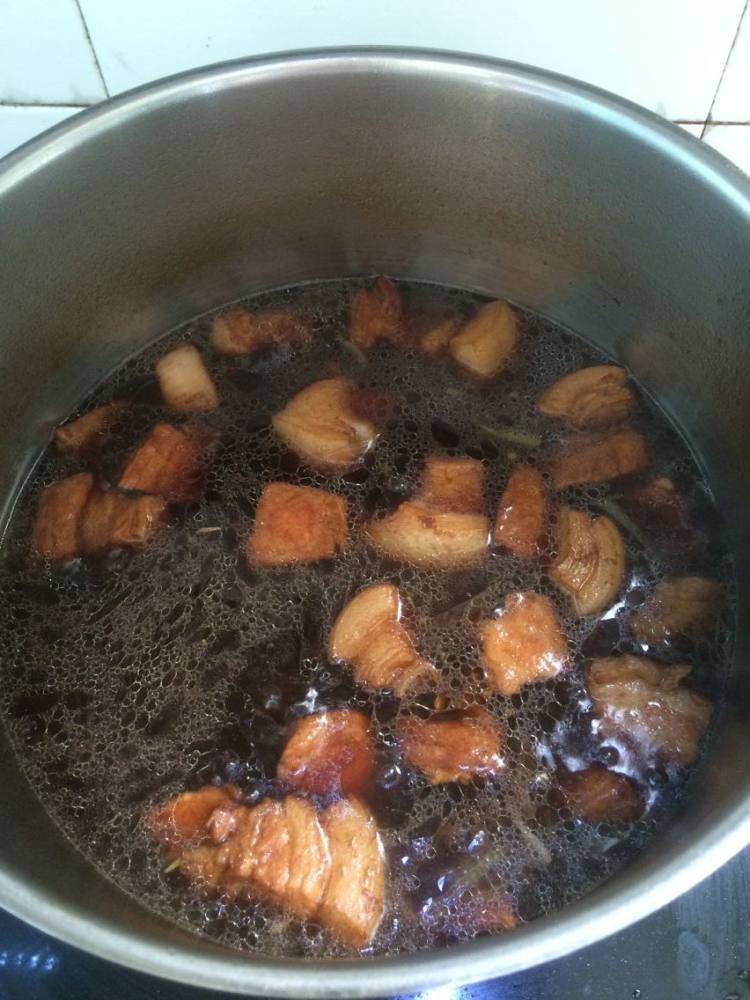 炖五花肉步骤13