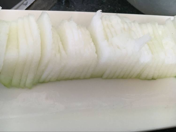 肉沫蒸冬瓜步骤3