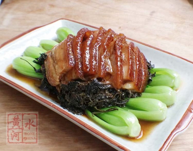 芝麻叶扣肉步骤10