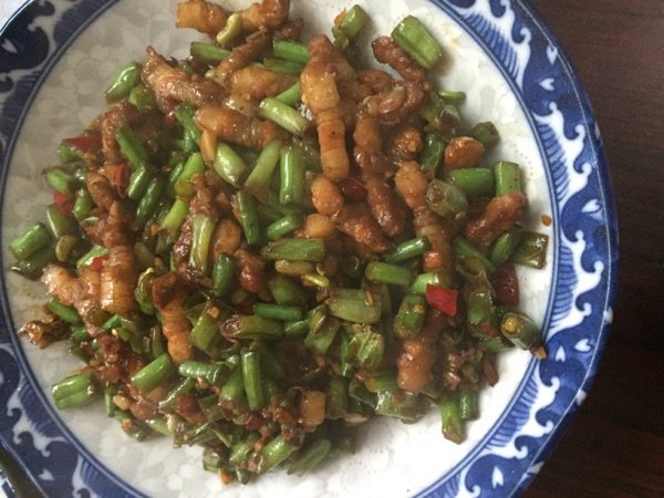 肉末豆角步骤7