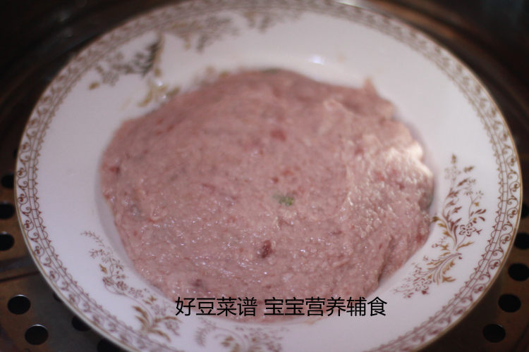 山药蒸肉饼步骤10