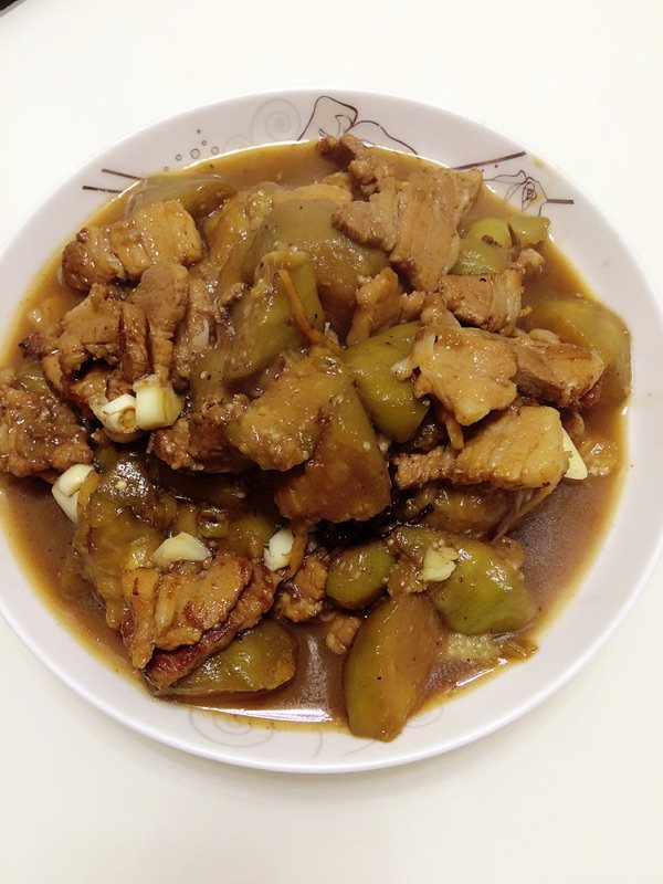 茄子炖肉步骤15