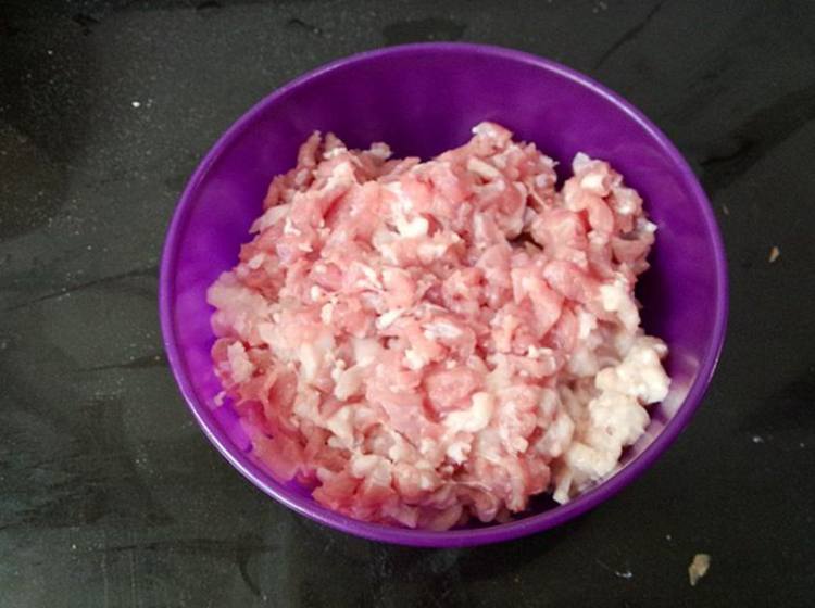 黑笋干肉馅芝麻饼步骤8