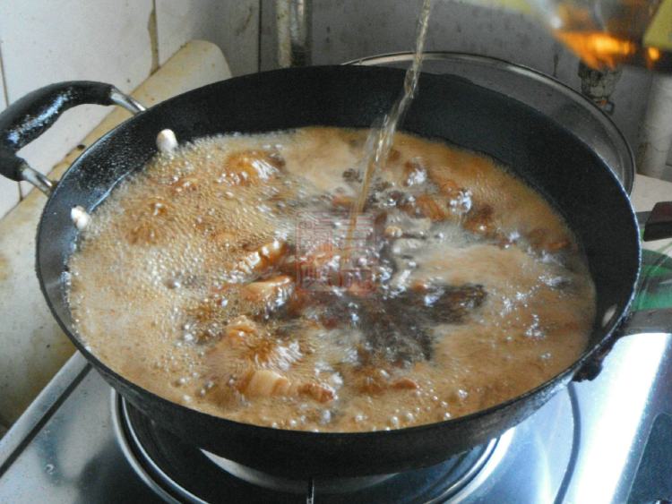 腐竹红烧肉步骤11