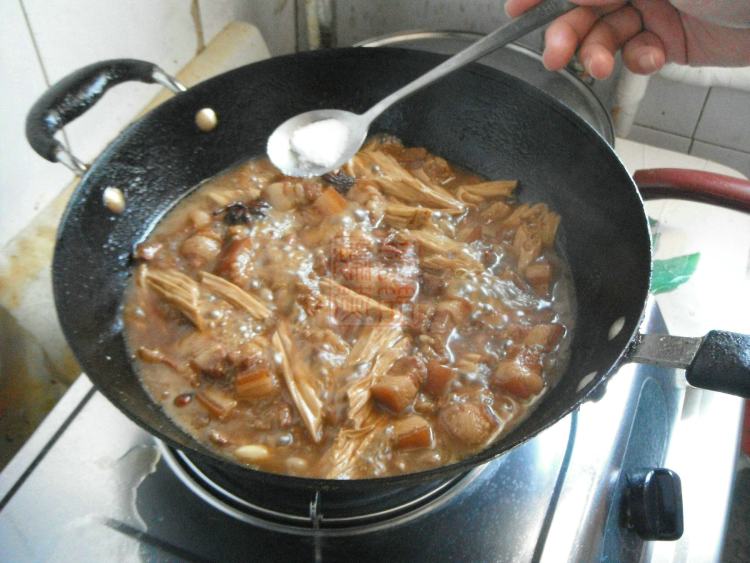 腐竹红烧肉步骤14