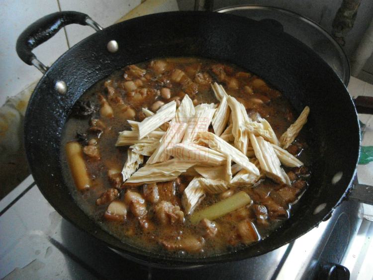 腐竹红烧肉步骤13
